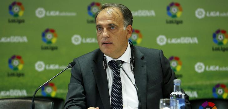 Los clubes de LaLiga aprueban el sueldo de 1,2 millones para Tebas